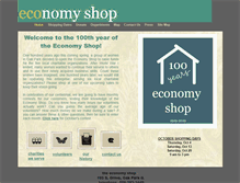 Tablet Screenshot of economyshop.org